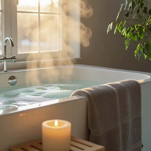 Luxury bath items for women who love baths